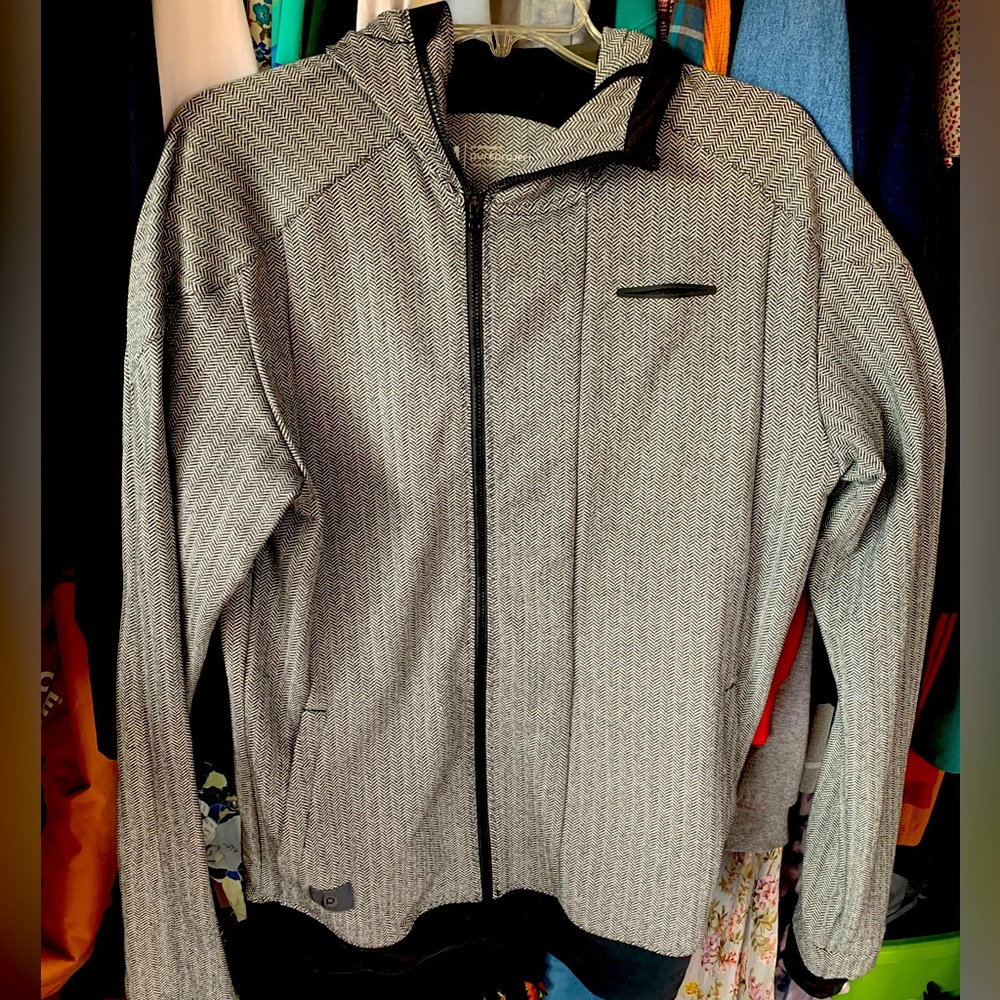 LIKE NEW BROOKS Pure Project Running Jacket - Cool Herringbone Pattern!
